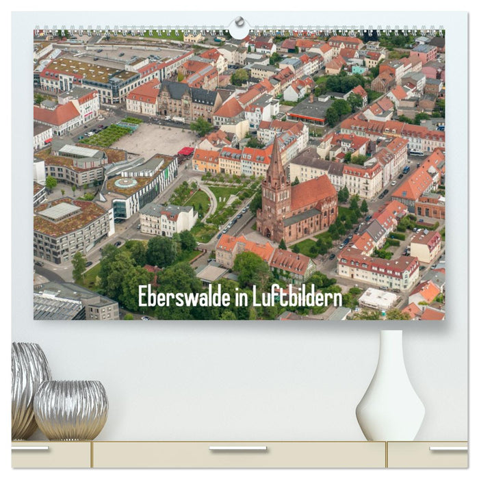 Eberswalde in Luftbildern (CALVENDO Premium Wandkalender 2026)
