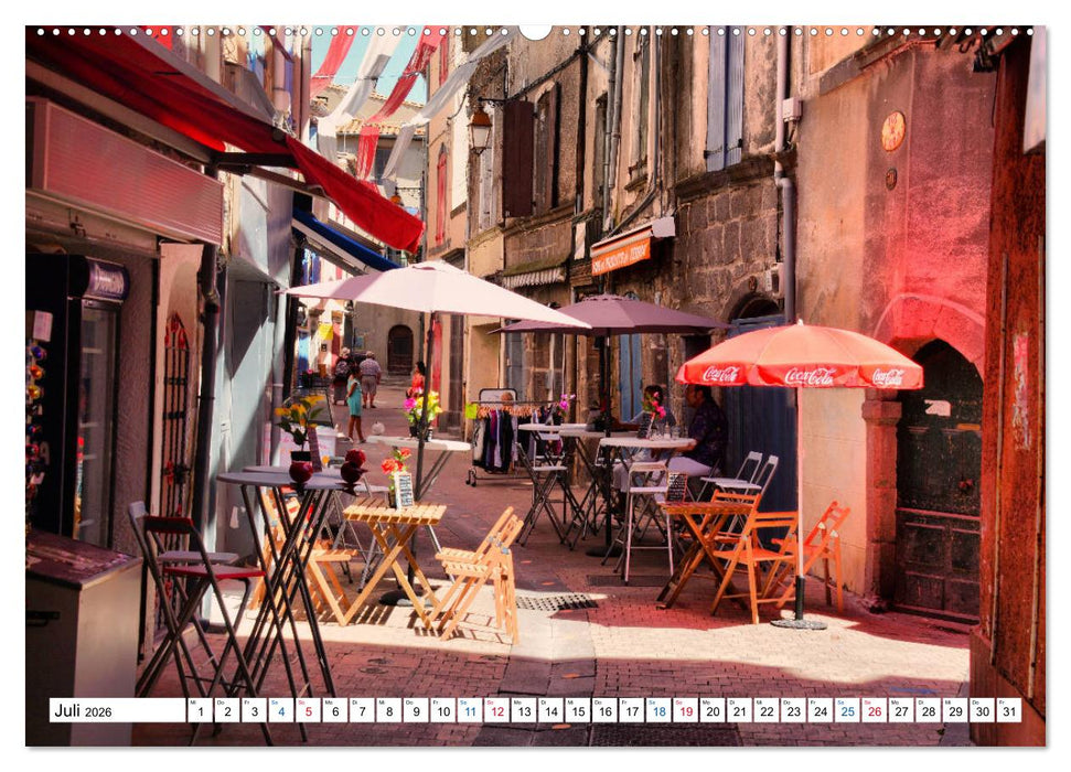 Agde - die schwarze Perle des Languedoc (CALVENDO Premium Wandkalender 2026)