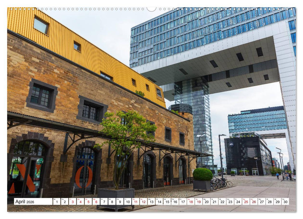 Architektonische Zeitsprünge (CALVENDO Premium Wandkalender 2026)