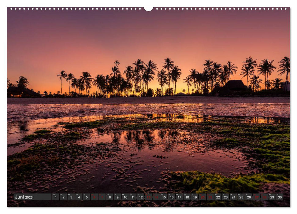 Inselparadies Sansibar (CALVENDO Premium Wandkalender 2026)