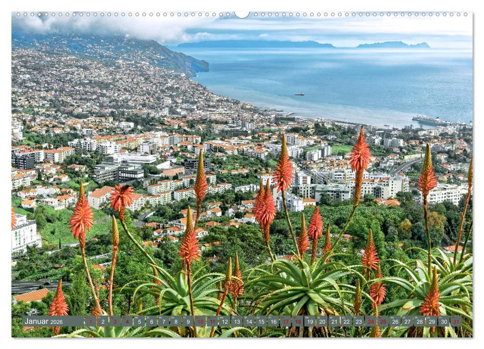 Madeira - Inselzauber im Atlantik (CALVENDO Premium Wandkalender 2026)