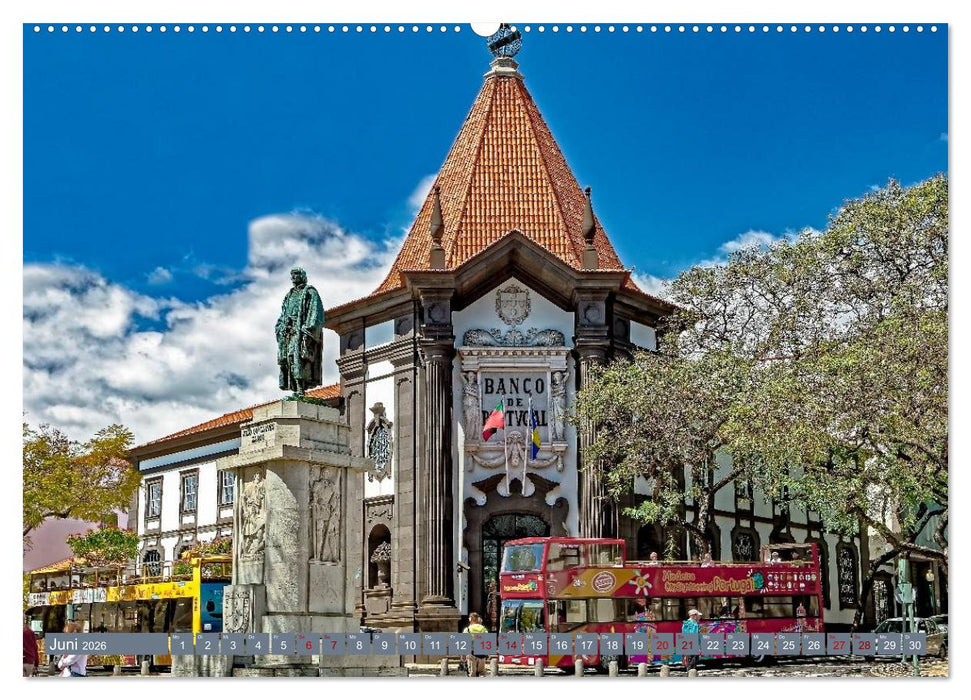 Madeira - Inselzauber im Atlantik (CALVENDO Premium Wandkalender 2026)
