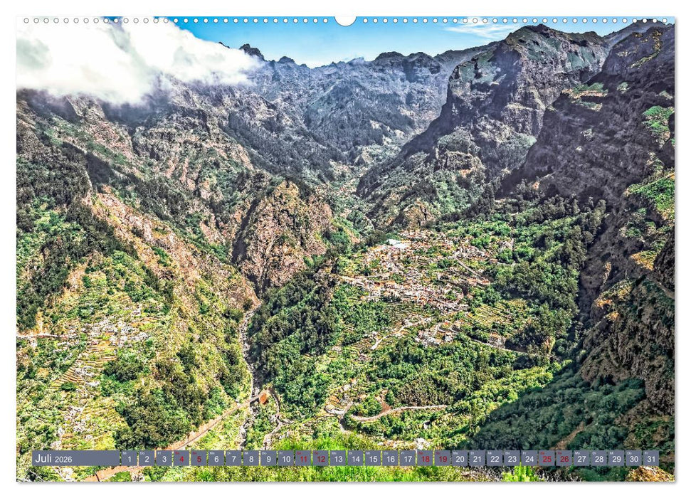 Madeira - Inselzauber im Atlantik (CALVENDO Premium Wandkalender 2026)