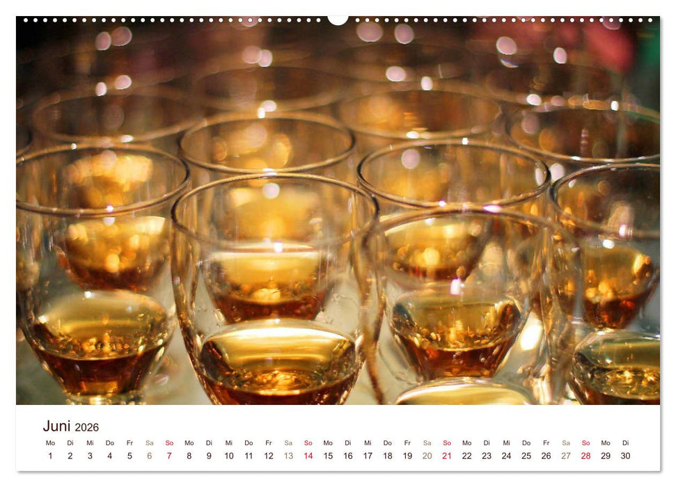 Whisky und Whiskey 2026. Sinnliche Impressionen (CALVENDO Premium Wandkalender 2026)