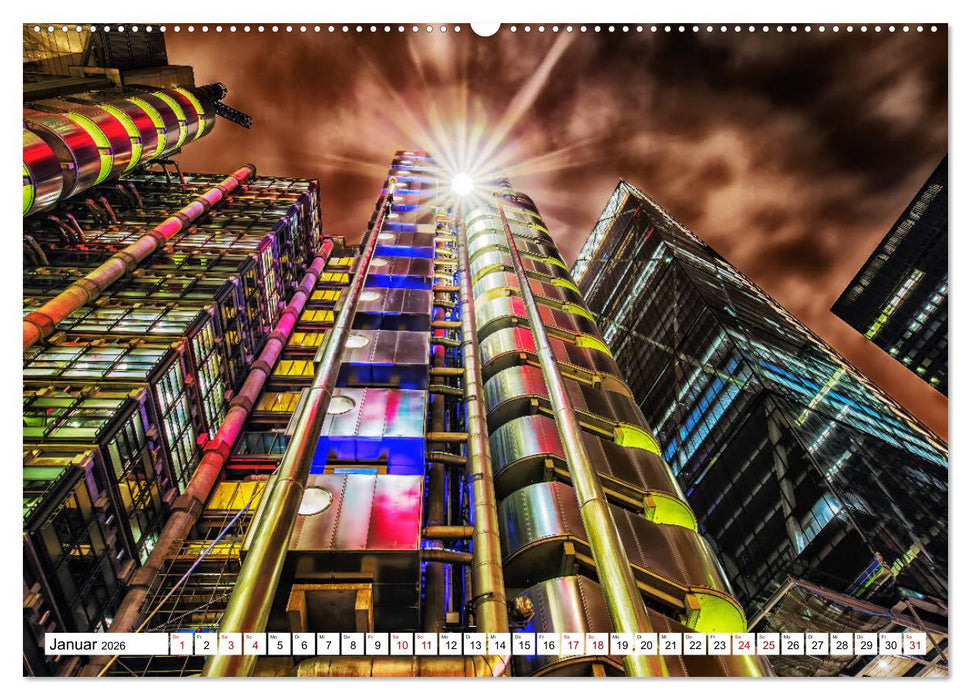 Impressionen moderner Baukunst (CALVENDO Premium Wandkalender 2026)