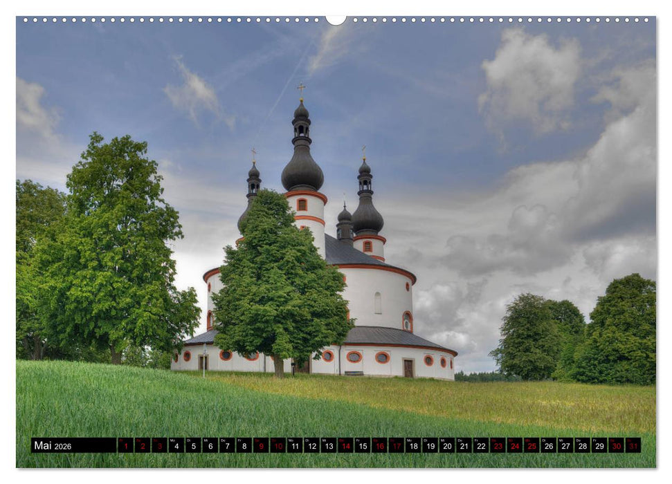 Quer durch die Oberpfalz (CALVENDO Premium Wandkalender 2026)