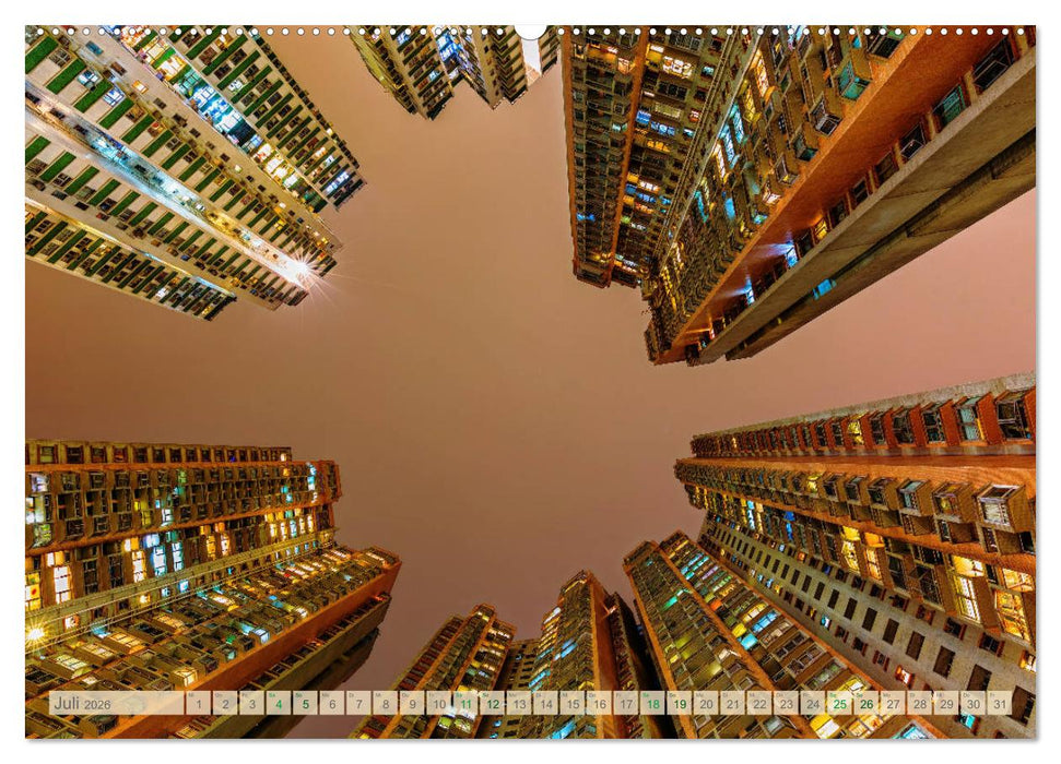 Oben - Bilder aus der Froschperspektive (CALVENDO Premium Wandkalender 2026)