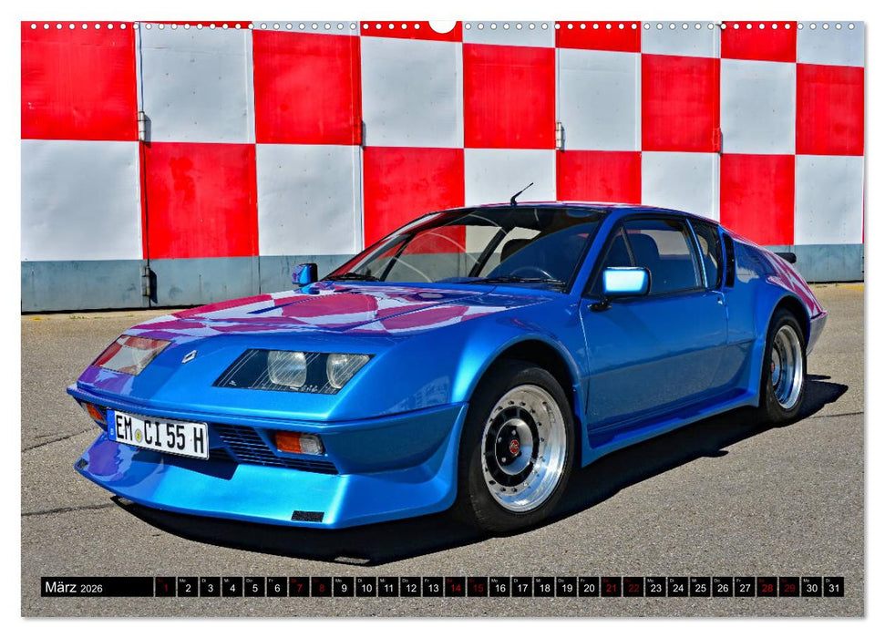 Renault Alpine A310 V6 (CALVENDO Premium Wandkalender 2026)