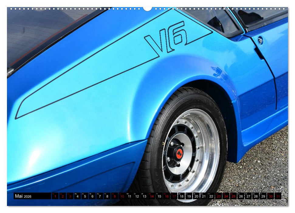 Renault Alpine A310 V6 (CALVENDO Premium Wandkalender 2026)