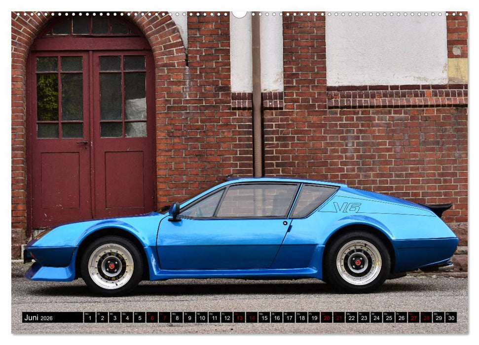 Renault Alpine A310 V6 (CALVENDO Premium Wandkalender 2026)