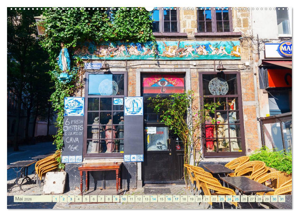 Fotografische Impressionen aus Antwerpen (CALVENDO Premium Wandkalender 2026)