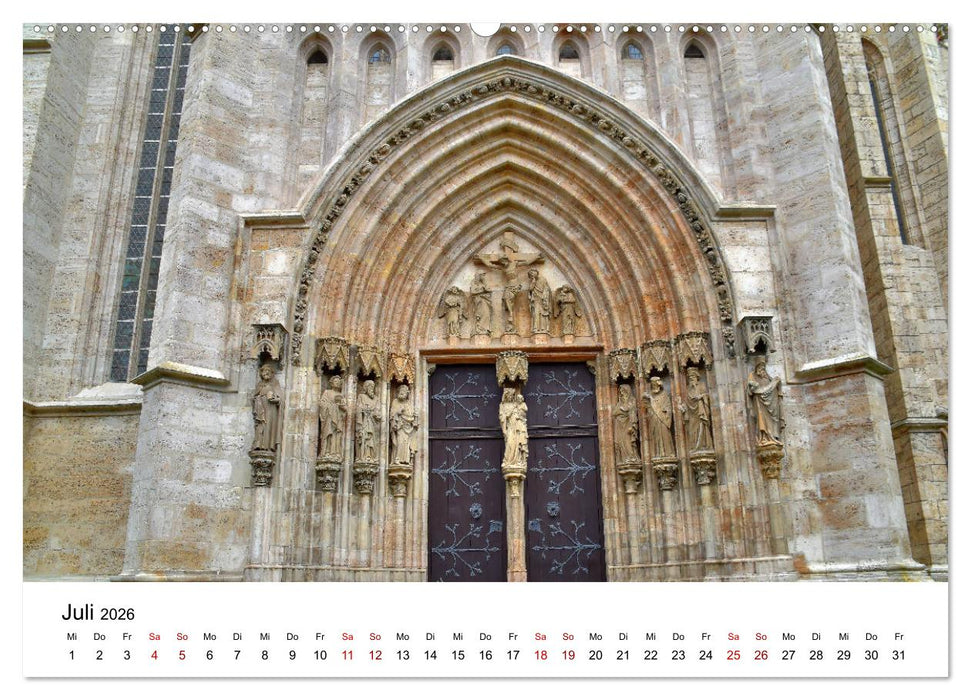 Mühlhausen in Thüringen - Stadt im Herzen Deutschlands (CALVENDO Premium Wandkalender 2026)