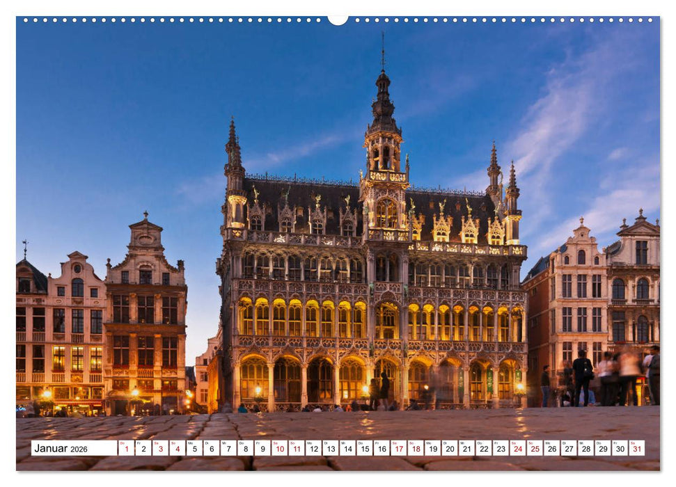 Europas Hauptstädte – lebenswerte Metropolen (CALVENDO Premium Wandkalender 2026)