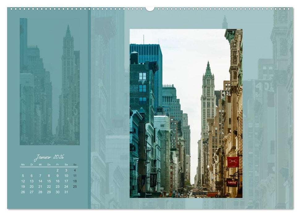 New York - einmal anders (CALVENDO Wandkalender 2026)