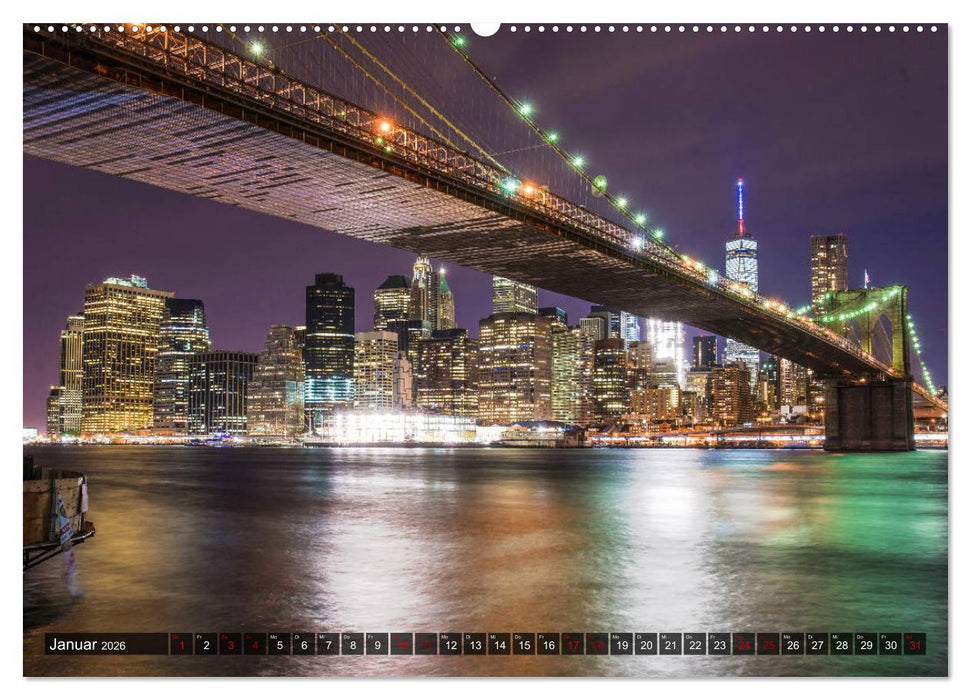 Weltbekannte Brücken (CALVENDO Premium Wandkalender 2026)