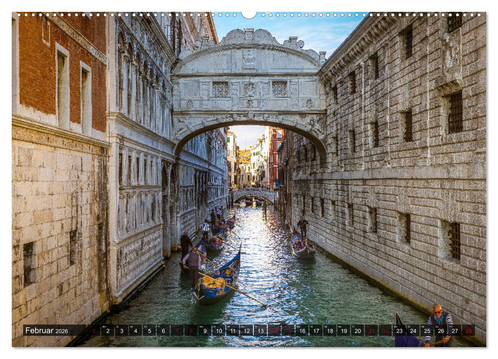 Weltbekannte Brücken (CALVENDO Premium Wandkalender 2026)