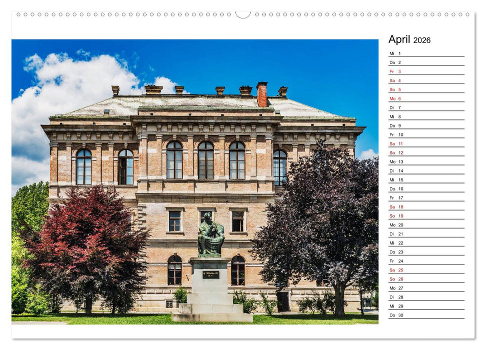 Ein Wochenende in Zagreb (CALVENDO Premium Wandkalender 2026)