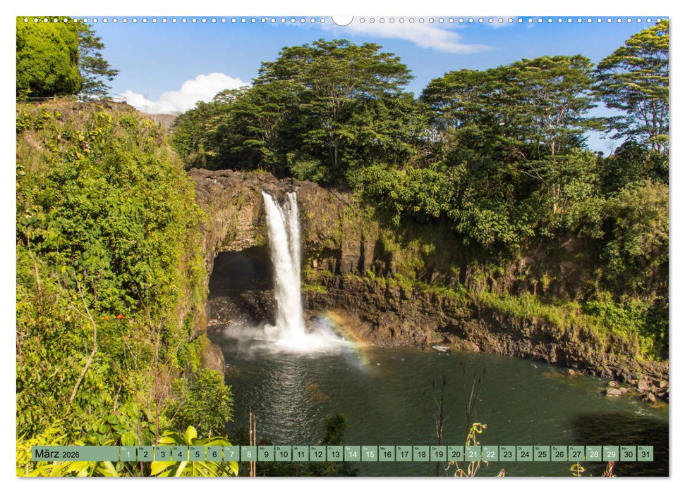 Big Island - Reise in eine unvergessliche Welt (CALVENDO Premium Wandkalender 2026)
