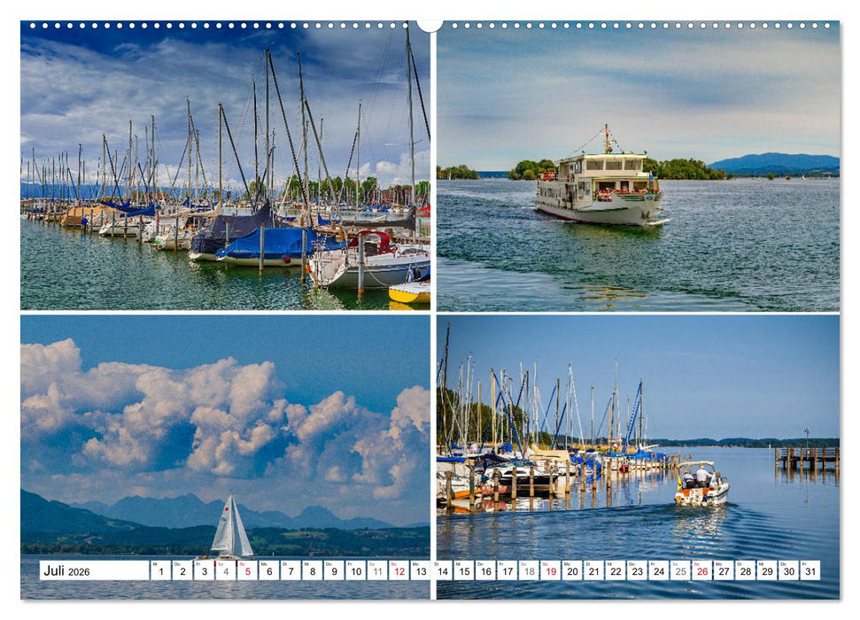 Chiemgau-Highlights (CALVENDO Premium Wandkalender 2026)