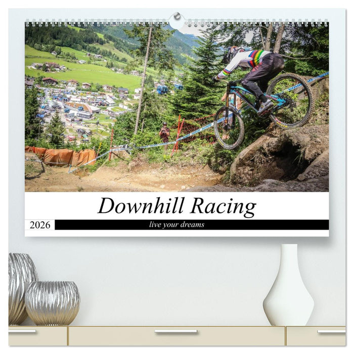 Downhill Racing (CALVENDO Premium Wandkalender 2026)