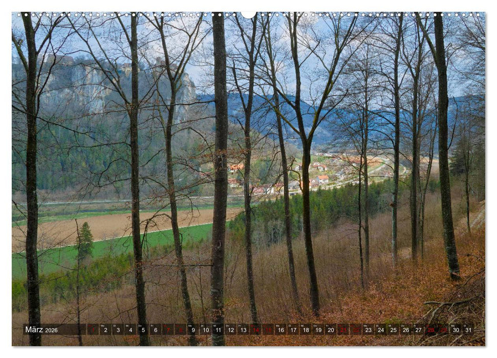 JahresZeiten an der Oberen Donau (CALVENDO Premium Wandkalender 2026)