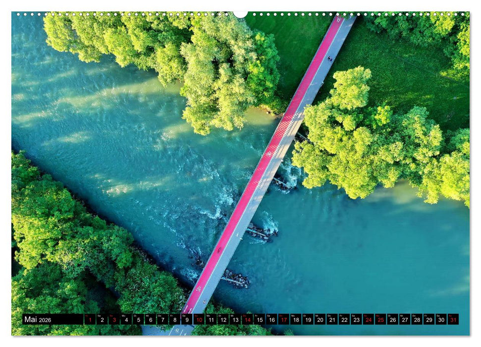 Kempten im Allgäu, die älteste Stadt Deutschlands (CALVENDO Wandkalender 2026)