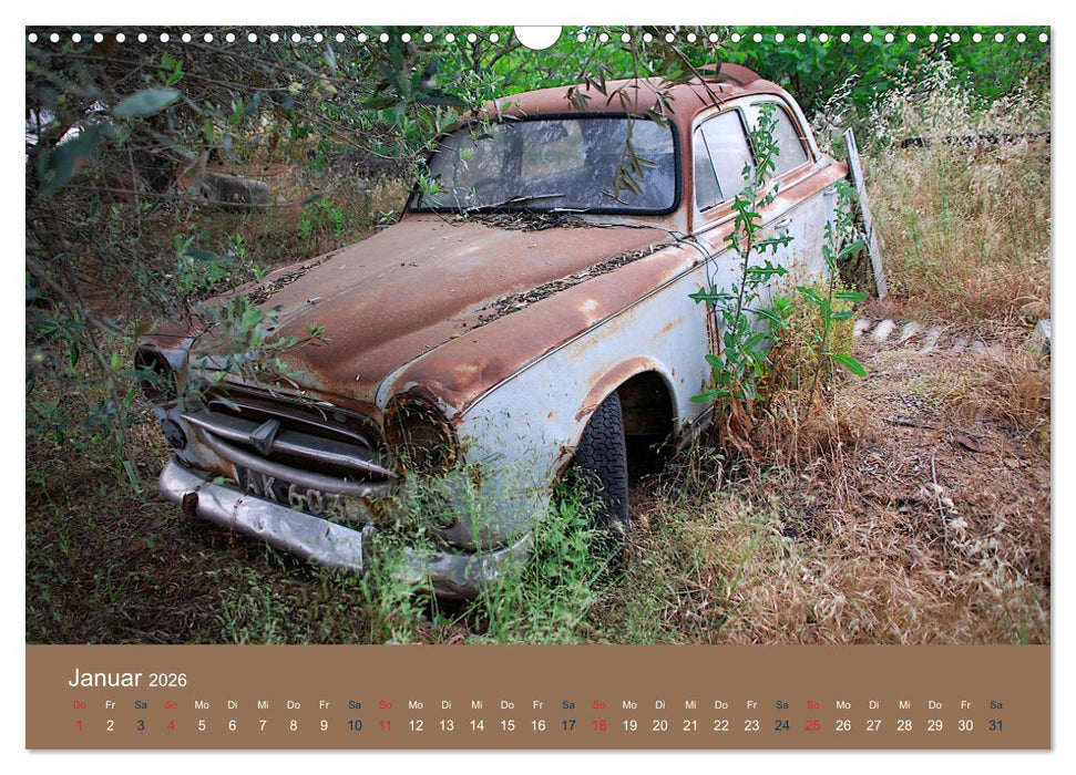 Alte Autos aus Europa (CALVENDO Wandkalender 2026)