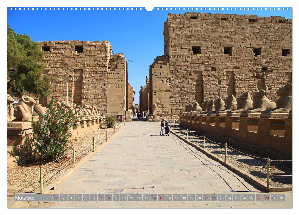 Unterwegs in Ägypten - über Kairo nach Assuan (CALVENDO Wandkalender 2026)