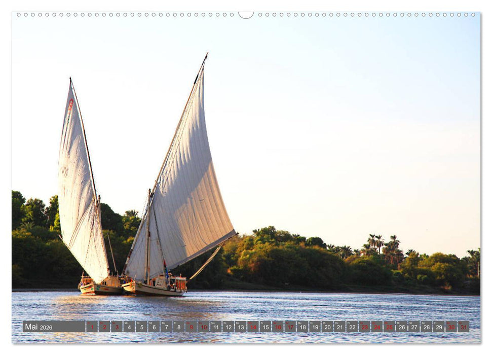 Unterwegs in Ägypten - über Kairo nach Assuan (CALVENDO Wandkalender 2026)