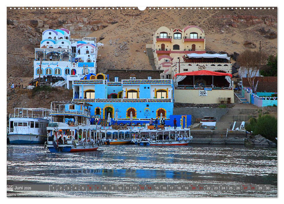 Unterwegs in Ägypten - über Kairo nach Assuan (CALVENDO Wandkalender 2026)