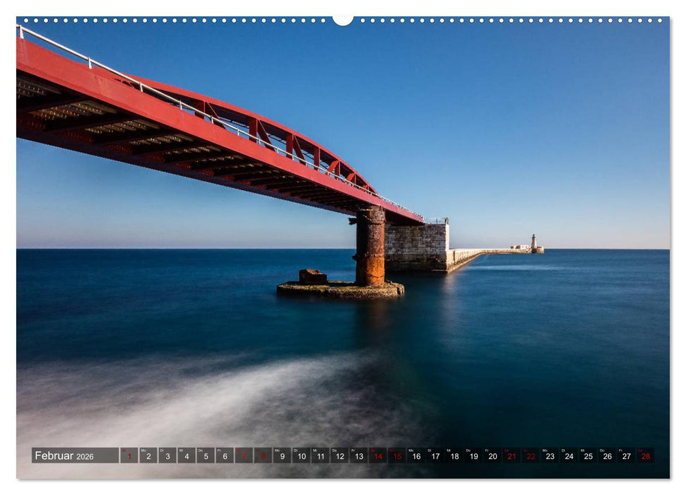 Valletta - Morbide Schönheit im Mittelmeer (CALVENDO Premium Wandkalender 2026)