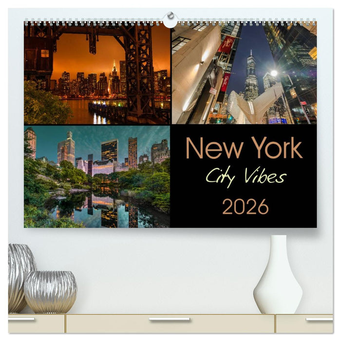 New York City Vibes (CALVENDO Premium Wandkalender 2026)