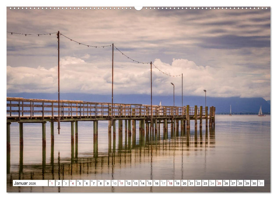 Chiemsee-Romantik (CALVENDO Premium Wandkalender 2026)