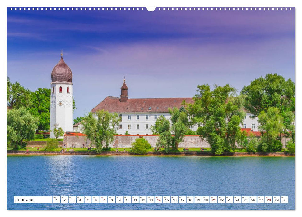 Chiemsee-Romantik (CALVENDO Premium Wandkalender 2026)