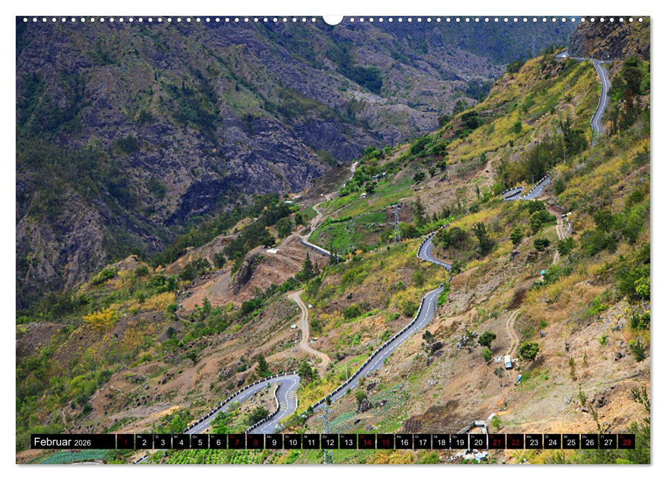 La Réunion - Vulkane und kreolische Kultur (CALVENDO Premium Wandkalender 2026)