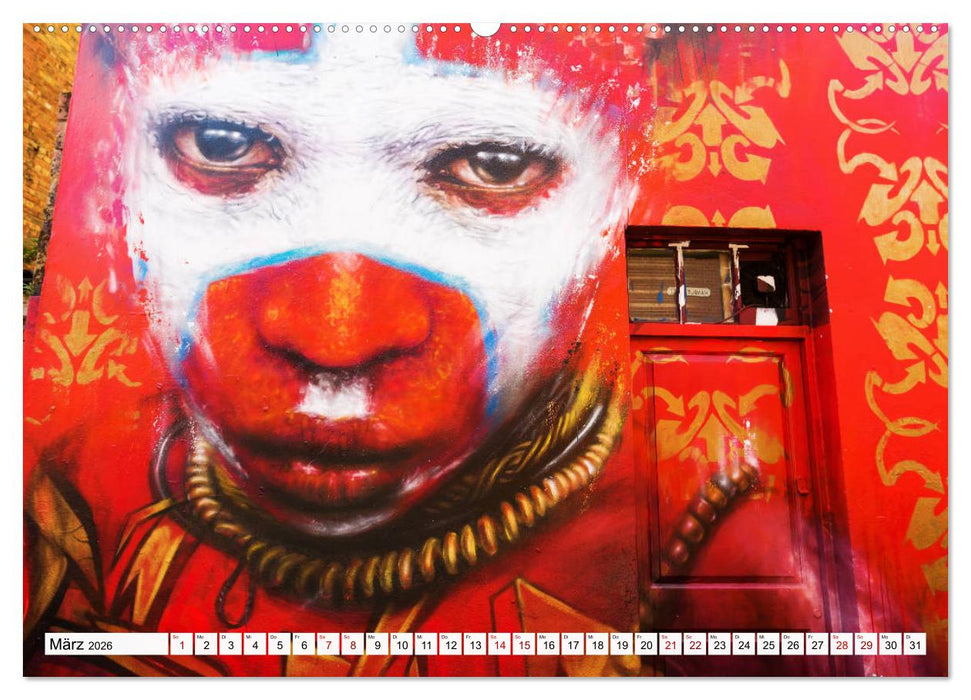 Kunst der Strasse (CALVENDO Premium Wandkalender 2026)