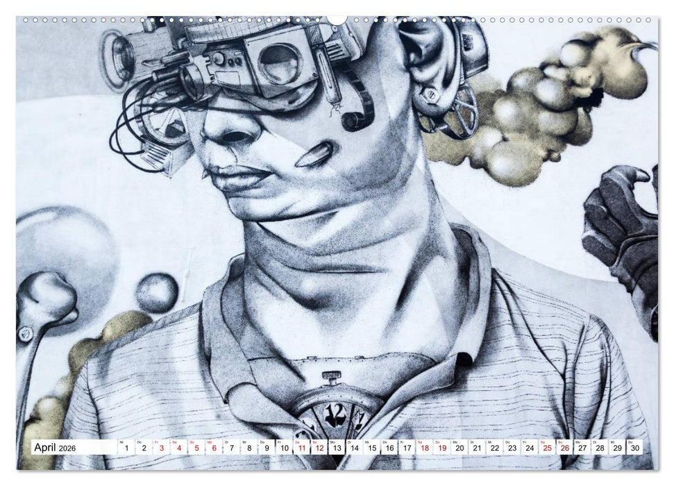 Kunst der Strasse (CALVENDO Premium Wandkalender 2026)