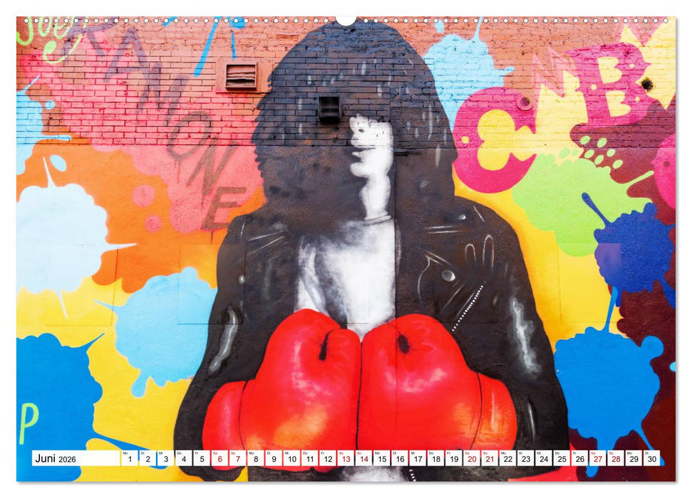 Kunst der Strasse (CALVENDO Premium Wandkalender 2026)