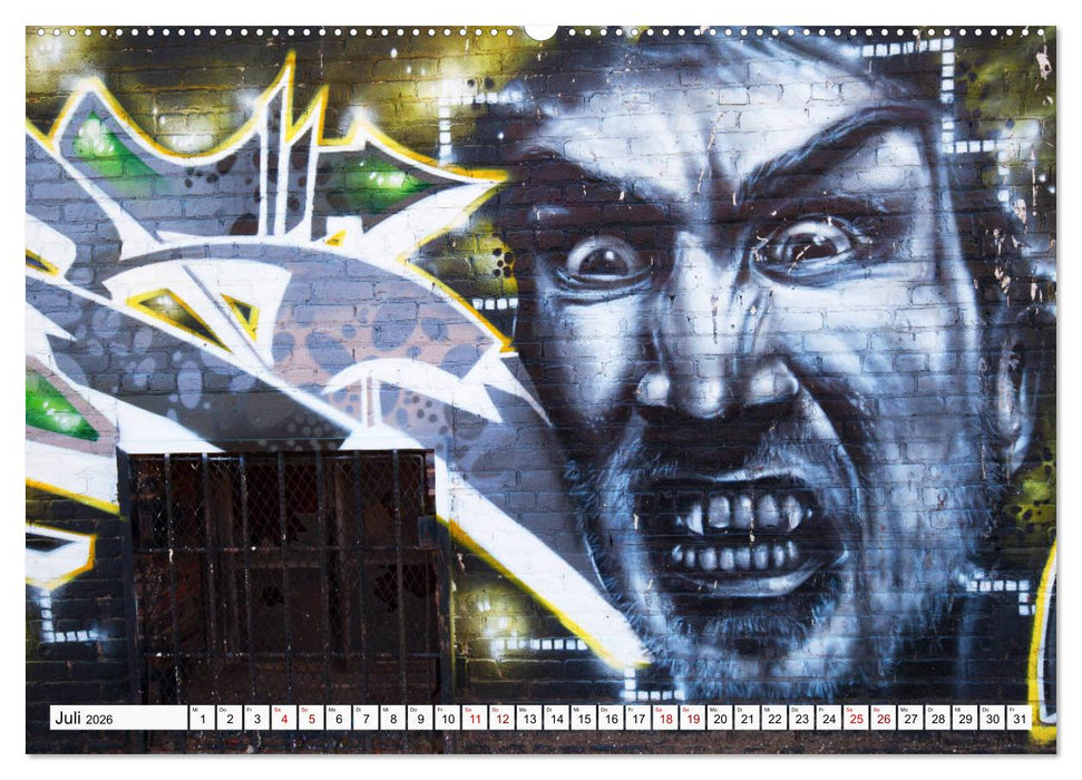 Kunst der Strasse (CALVENDO Premium Wandkalender 2026)
