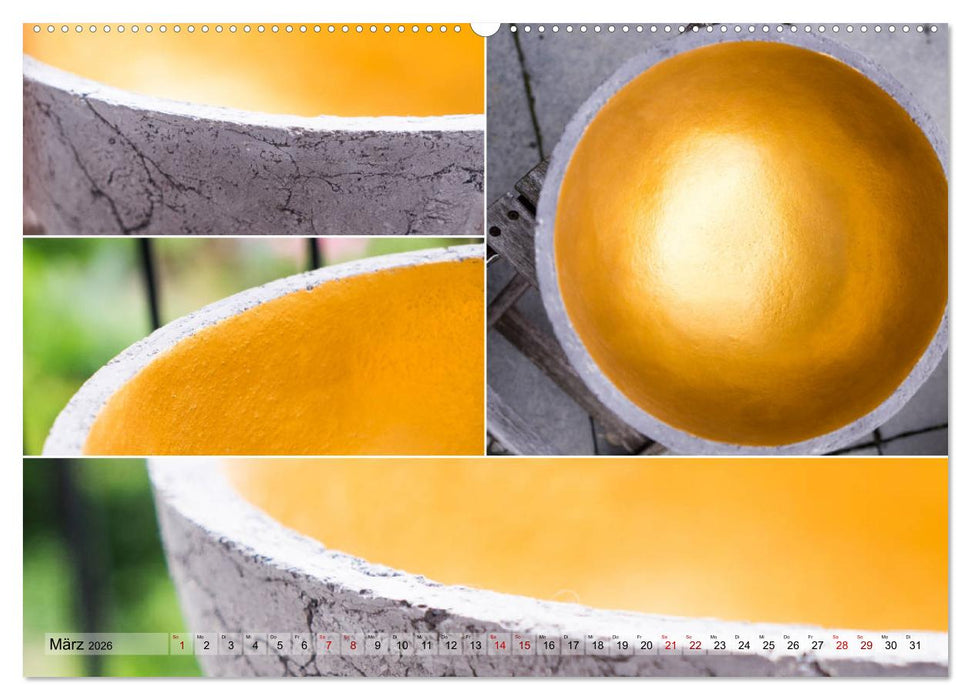 Boho - Keramik, modernes Steinzeug für Zuhause (CALVENDO Premium Wandkalender 2026)