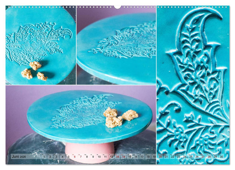 Boho - Keramik, modernes Steinzeug für Zuhause (CALVENDO Premium Wandkalender 2026)