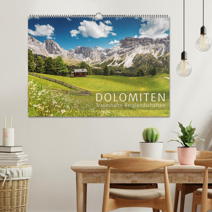 Dolomiten - Traumhafte Berglandschaften (CALVENDO Wandkalender 2026)