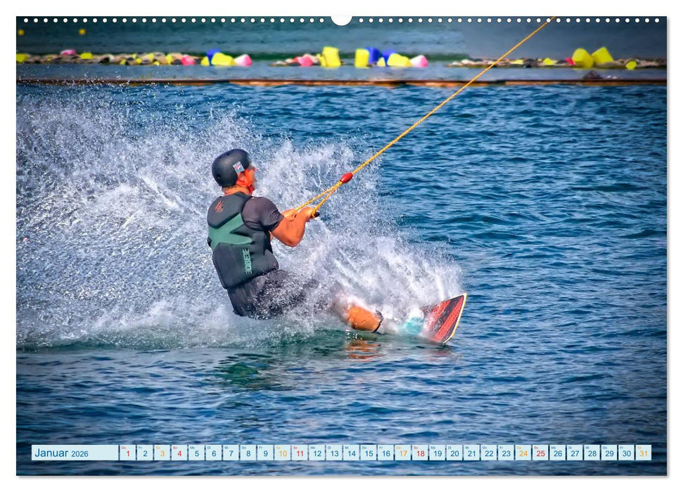 Wakeboarden (CALVENDO Wandkalender 2026)