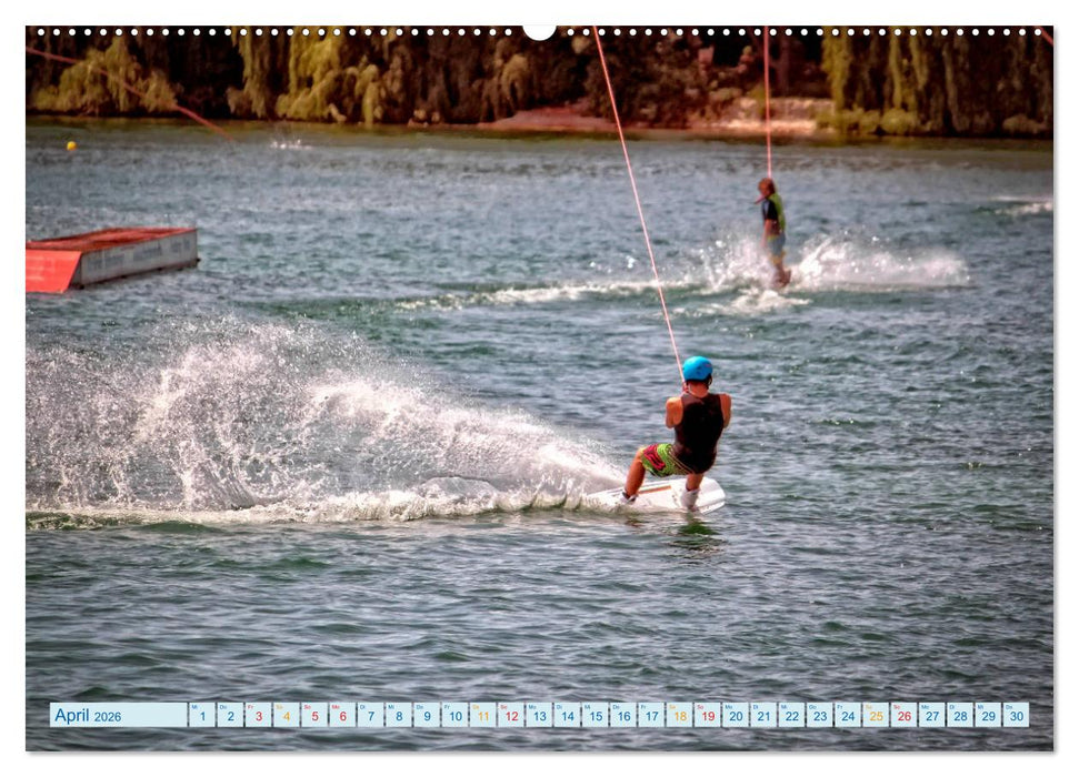 Wakeboarden (CALVENDO Wandkalender 2026)