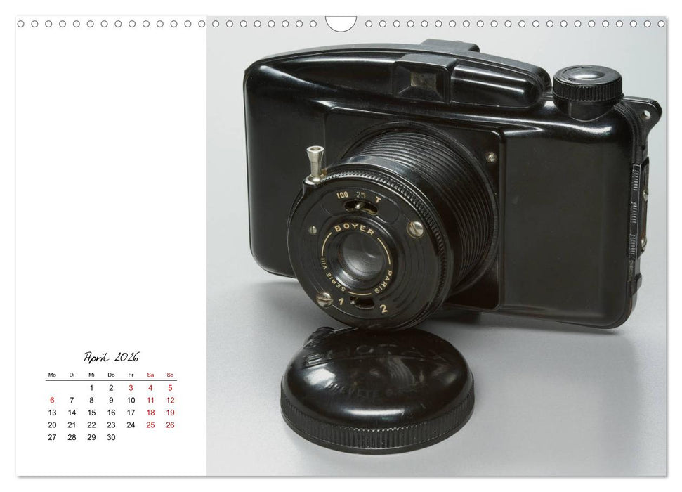 Alte Schätze - Kameras und Projektoren (CALVENDO Wandkalender 2026)