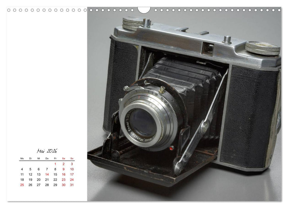 Alte Schätze - Kameras und Projektoren (CALVENDO Wandkalender 2026)
