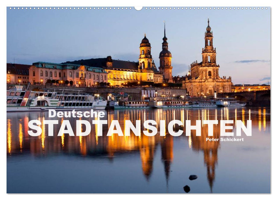 Deutsche Stadtansichten (CALVENDO Wandkalender 2026)