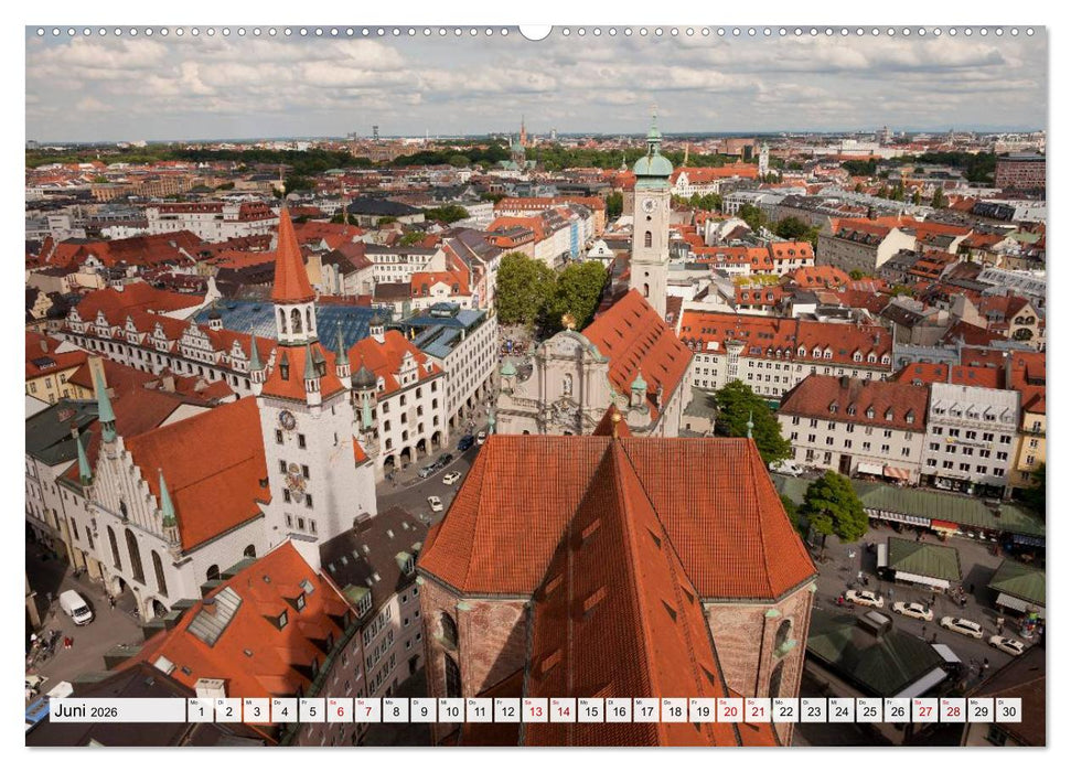 Deutsche Stadtansichten (CALVENDO Wandkalender 2026)