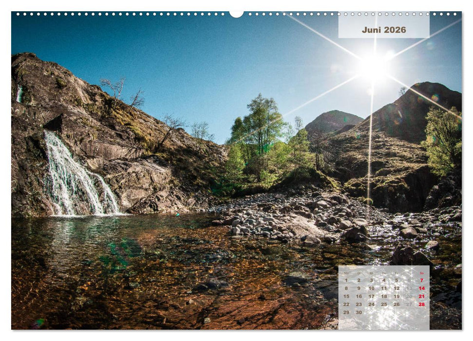 Rauhes Schottland (CALVENDO Premium Wandkalender 2026)