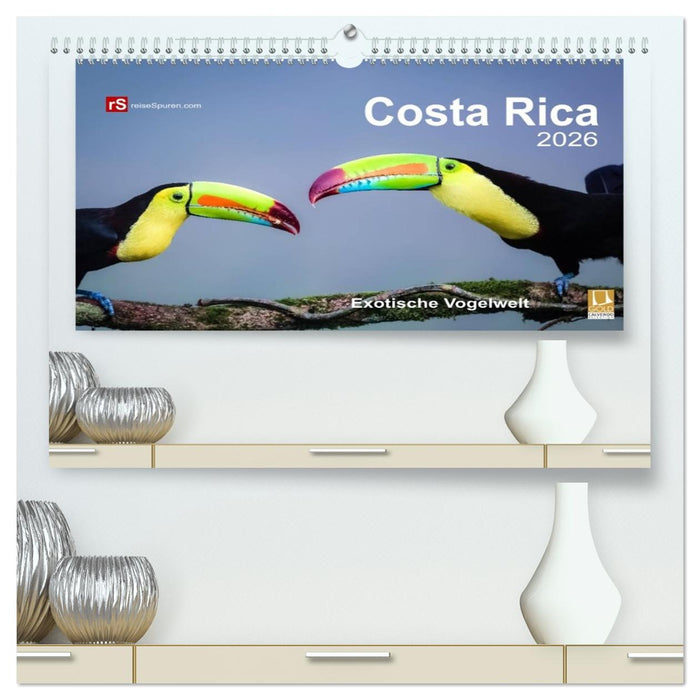 Costa Rica 2026 Exotische Vogelwelt (CALVENDO Premium Wandkalender 2026)